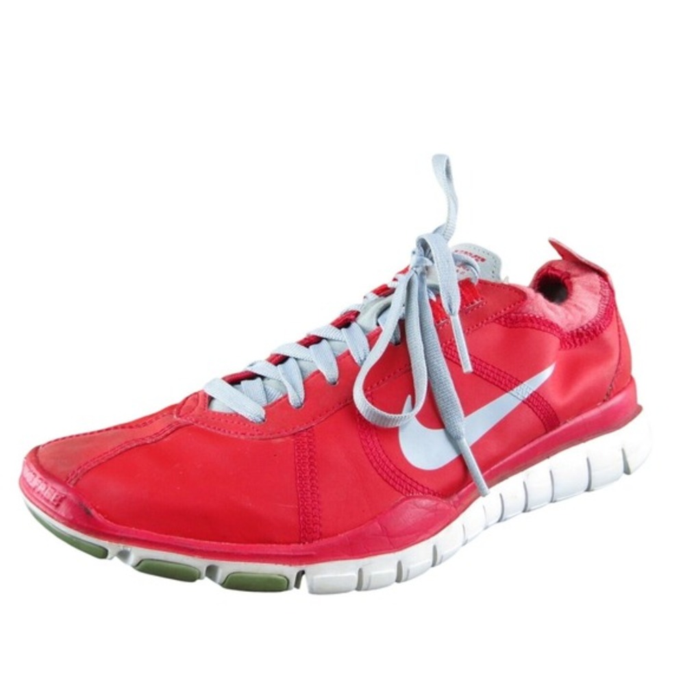 Nike Training Free Twist Women Sneaker Shoes Red Synthetic Lace Up Size 6.5 Med